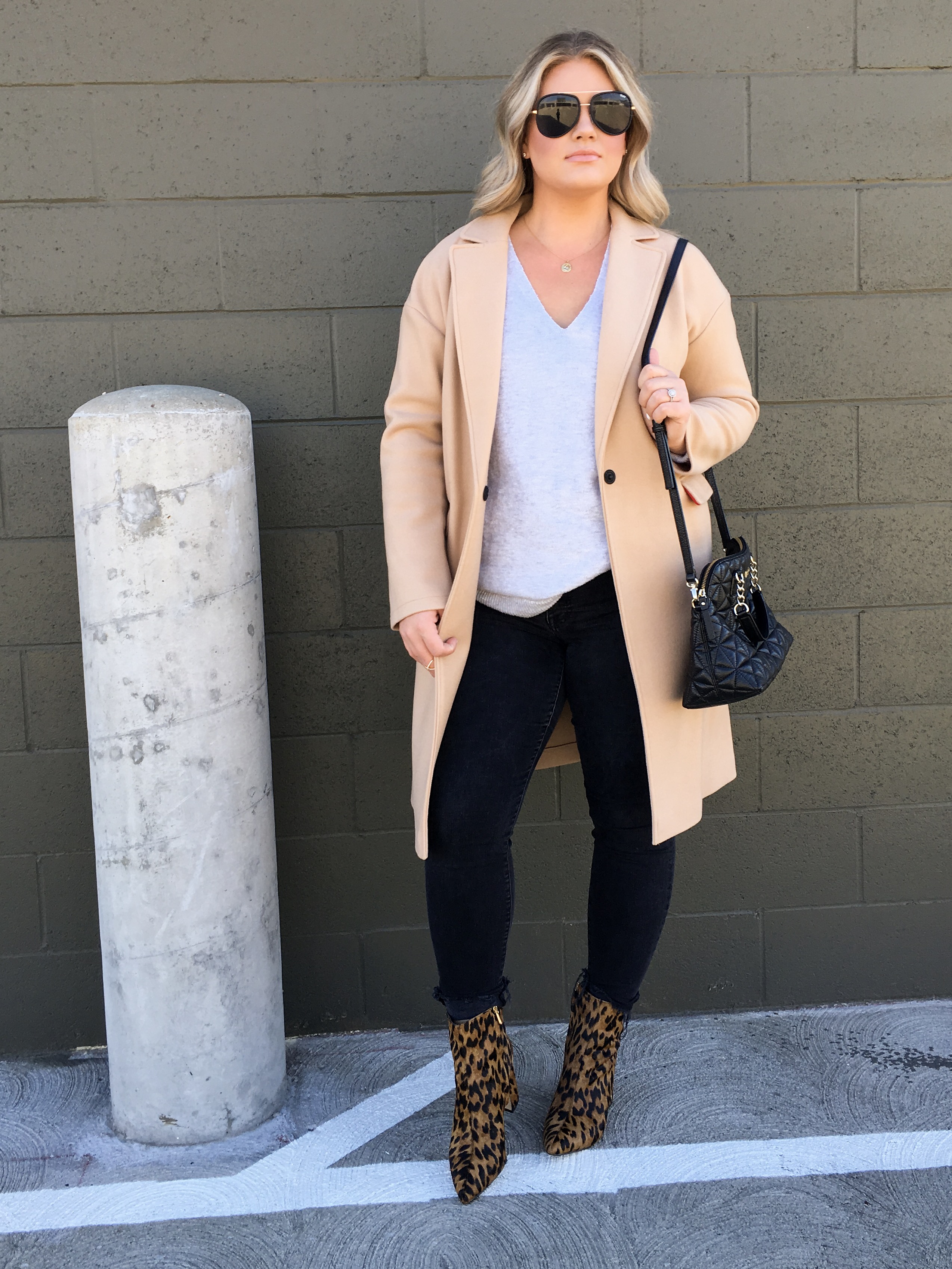Leopard Booties + Classic Fall Staples 